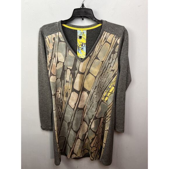 Volt‎ Design Dress Womens 2 Medium Multicolored Abstract Wearable Art - Picture 1 of 8